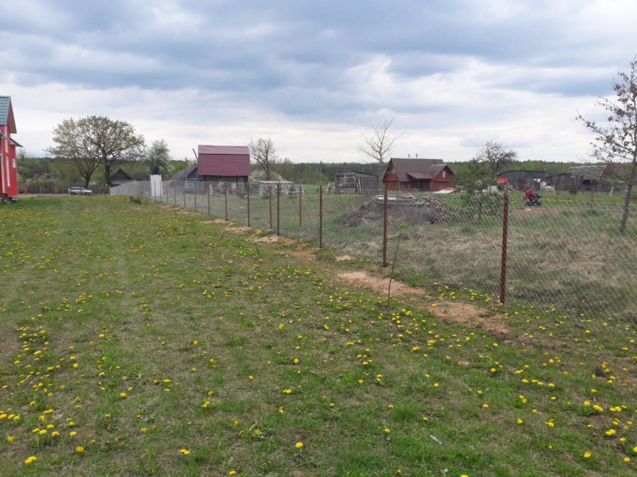 Забор из сетки рабицы 280м с воротами и калиткой фото4 в Димитровграде