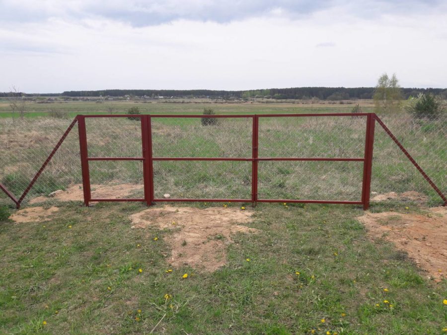 Забор из сетки рабицы 280м с воротами и калиткой фото6 в Димитровграде